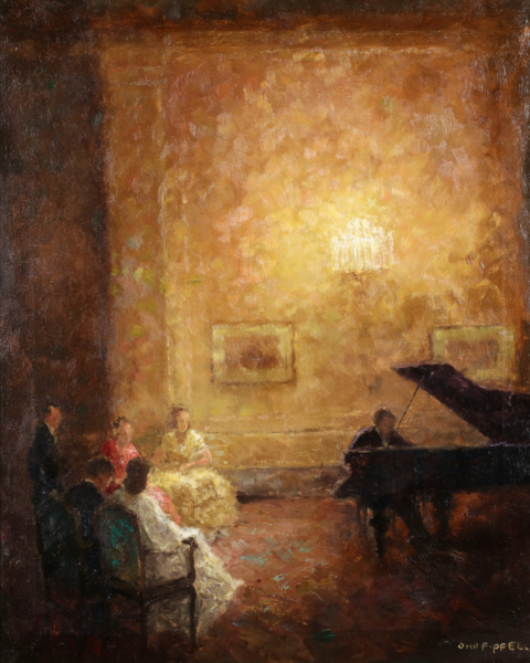 An Evening Concert - Buy Fine Paintings Online