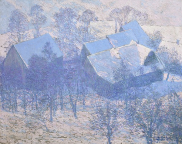 Winter – Dornbirn 1907 - Buy Fine Paintings Online