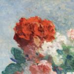Bouquet de roses et de dahlias thumbnail