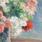 Bouquet de roses et de dahlias thumbnail