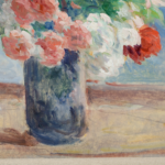 Bouquet de roses et de dahlias thumbnail