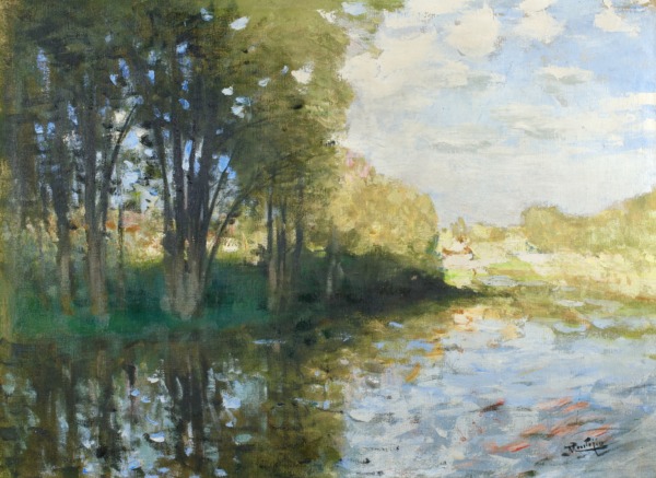 Bords du Loing, Moret - Buy Fine Paintings Online