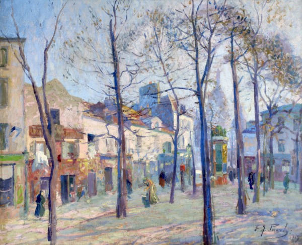Place du Tertre – Montmartre 1919