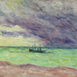 Bateau en mer, Ciel d’orage thumbnail