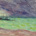Bateau en mer, Ciel d’orage thumbnail