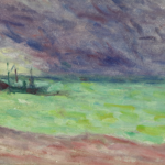 Bateau en mer, Ciel d’orage thumbnail