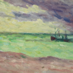 Bateau en mer, Ciel d’orage thumbnail