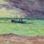 Bateau en mer, Ciel d’orage thumbnail