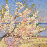 Le Printemps – Amandier en fleurs au bord de la mer thumbnail