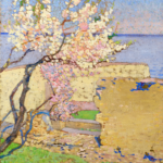 Le Printemps – Amandier en fleurs au bord de la mer thumbnail