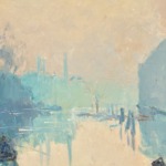 Soleil levant dans la brume, Rotterdam thumbnail