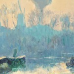Soleil levant dans la brume, Rotterdam thumbnail