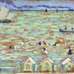 Heyst – La mer et les cabines de bain thumbnail