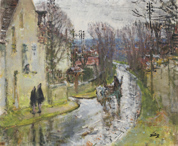 Pluie à Veneux - Buy Fine Paintings Online