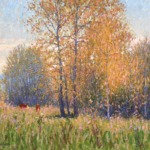 Automne, vaches dans la prairie thumbnail