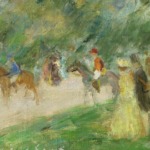 Cavaliers et élégantes au Bois de Boulogne thumbnail
