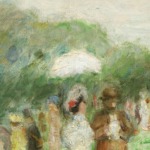 Cavaliers et élégantes au Bois de Boulogne thumbnail